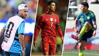 These are the soccer superstars expected to play in Miami during the World Cup