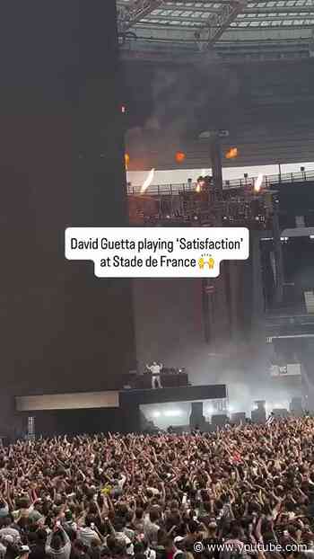 Stade de France went absolutely wild for this track 🤯 #davidguetta #concert
