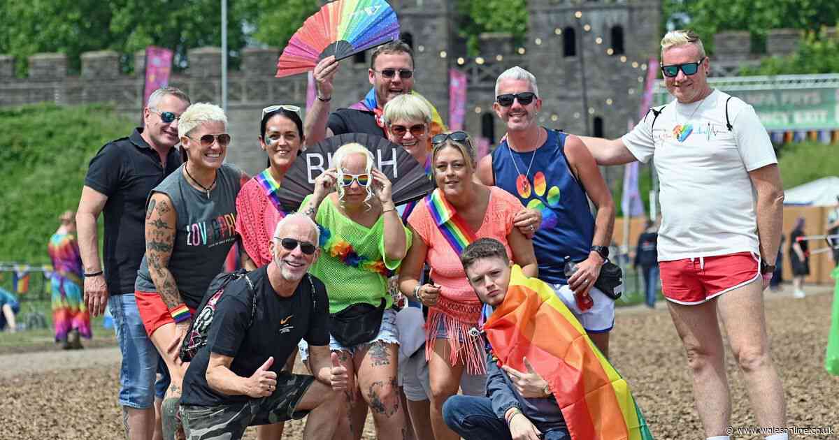 Pride Cymru's final day sees hundreds celebrate at Cardiff Castle with cabaret and performers