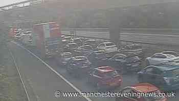 M60 traffic LIVE as crash sees all lanes held and delays building near Worsley - latest updates