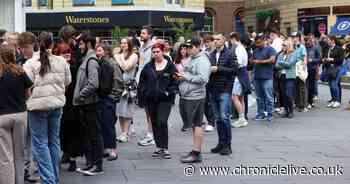 Huge queues in Newcastle city centre as crowds all descend for one thing