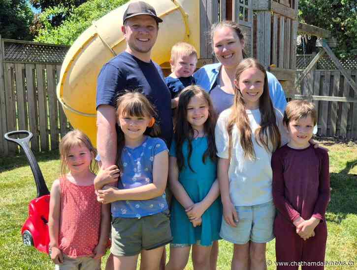 Backyard Mission helps Chatham family of eight