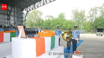 Mortal remains of AN-32 crash victims from Jorhat sent to their native places by IAF