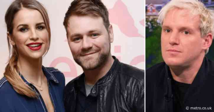 Vogue Williams ‘upset’ after Jamie Laing brings up ex Brian McFadden on podcast