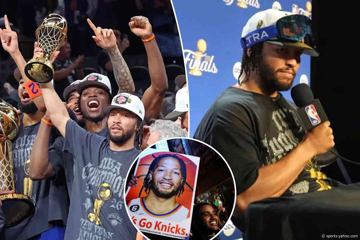 Jalen Brunson still won’t clap back at his ‘1A’ haters