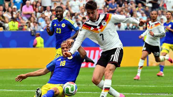 Havertz completó un doblete para cerrar la paliza de Alemania ante Curazao