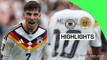 Havertz scores twice as Germany thrash Curacao