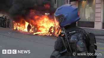 Watch: Protesters clash with police ahead of G7 summit in Geneva