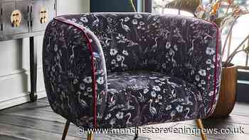 Homeware fans race to buy 'beautiful' £199 chair reduced by £121 with 'luxury' spring print