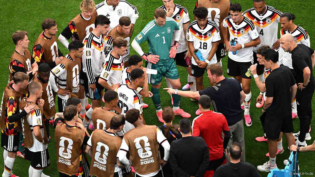 Sensation verhindert?: Trinkpause spielt geschocktem DFB-Team in die Karten