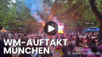 WM-Video: Stimmung im Münchner Biergarten bei Tor-Party