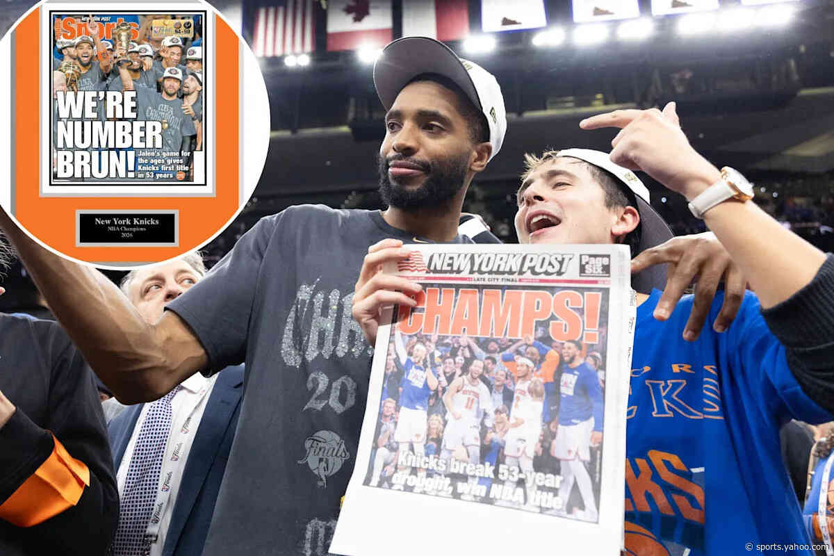 53 years in the making: Commemorate the Knicks’ 2026 championship with iconic Post covers