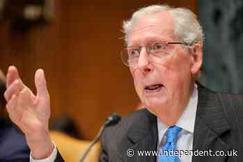 Senator Mitch McConnell, 84, hospitalized for second time in months