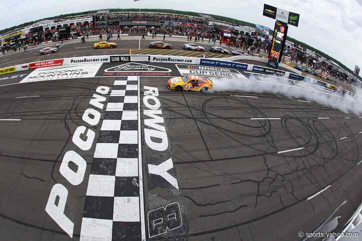 Official race results: 2026 NASCAR Cup at Pocono