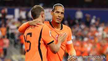 World Cup LIVE: Netherlands back in front v Japan, Germany thrash Curacao, England updates