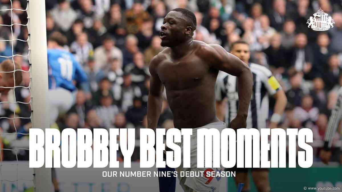 Sunderland's Number Nine 🇳🇱 | Brian Brobbey Best Moments | 2025-26