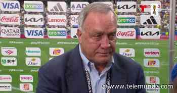 Dick Advocaat: “No debemos avergonzarnos”