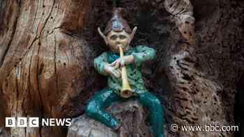 Elves, fairies and goblins restored to Elfin Oak