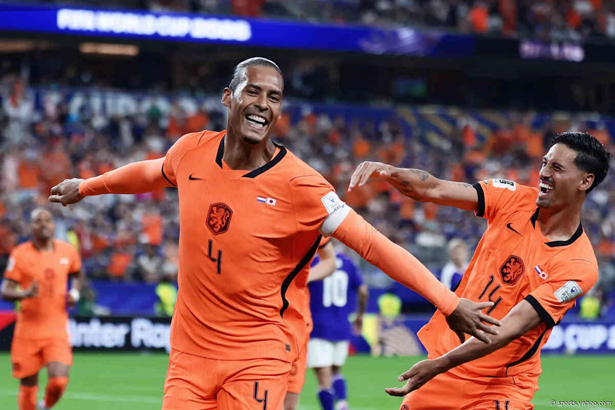 🧡 Captain for a reason: Big Virg grabs vital, first-ever World Cup goal