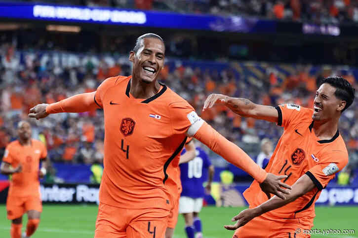 🧡 Captain for a reason: Big Virg grabs vital, first-ever World Cup goal