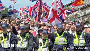 Arrests for assaulting police and drug possession at protest