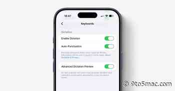 The new dictation feature is off-by-default in iOS 27 beta 1, here’s how to turn it on