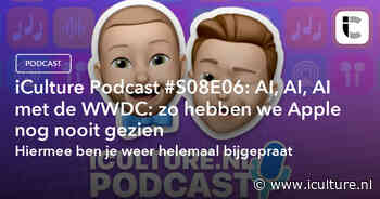 iCulture Podcast #S08E06: AI, AI, AI met de WWDC: zo hebben we Apple nog nooit gezien