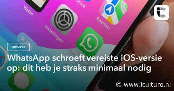 WhatsApp schroeft vereiste iOS-versie op: dit heb je straks minimaal nodig