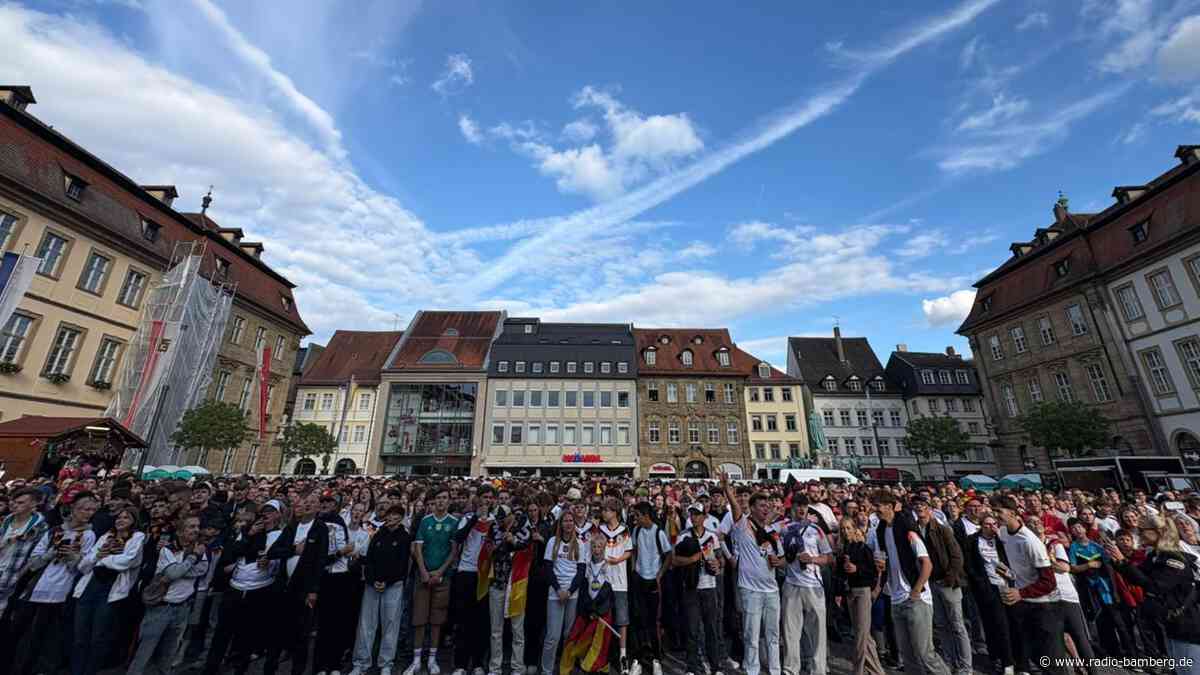 WM-Auftakt nach Maß – tausende Fans feiern deutschen 7:1 Sieg gegen Curacao auf der Radio Bamberg Fanmeile