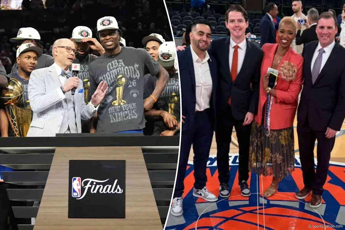 Listen to Knicks radio voice Tyler Murray’s call of team’s monumental NBA title win