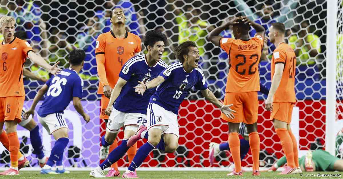 Nederland geeft winst op Japan laat in de wedstrijd weg