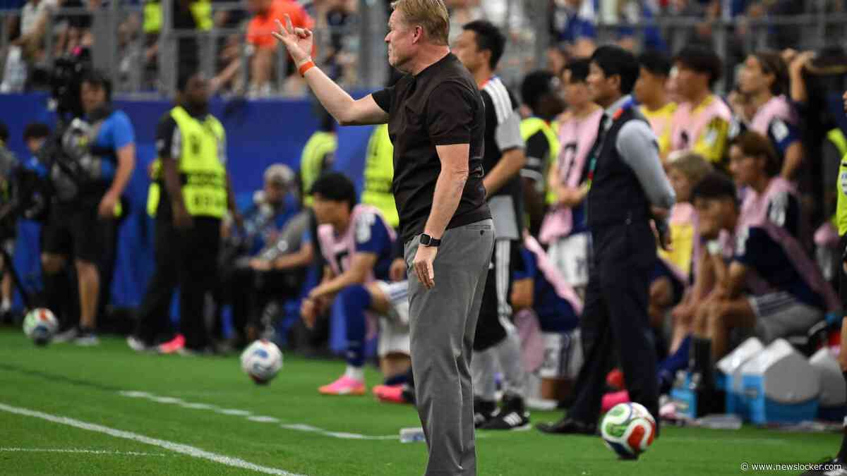 Ronald Koeman kan ondanks ’lichte teleurstelling’ leven met gelijkspel: ’We denken maar dat wij van iedereen makkelijk winnen’