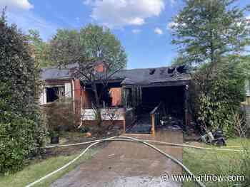 JUST IN: One critically hurt during house fire near East Falls Church