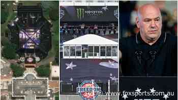 UFC FREEDOM 250 LIVE — New start time revealed as wild weather strikes historic White House event