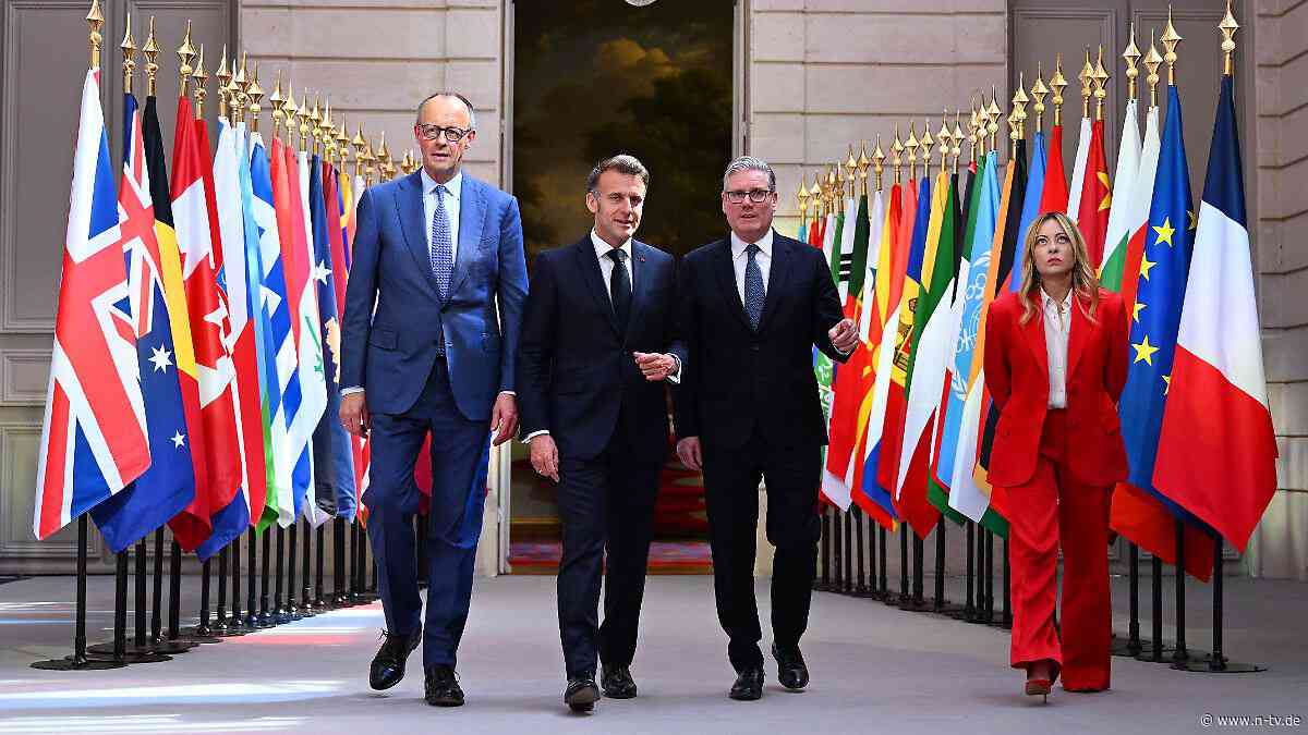 Gemeinsame Erklärung: Merz, Macron, Meloni und Starmer stellen Ende von Iran-Sanktionen in Aussicht
