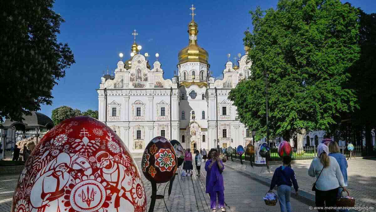 Brand in Kiewer Höhlenkloster durch russischen Beschuss
