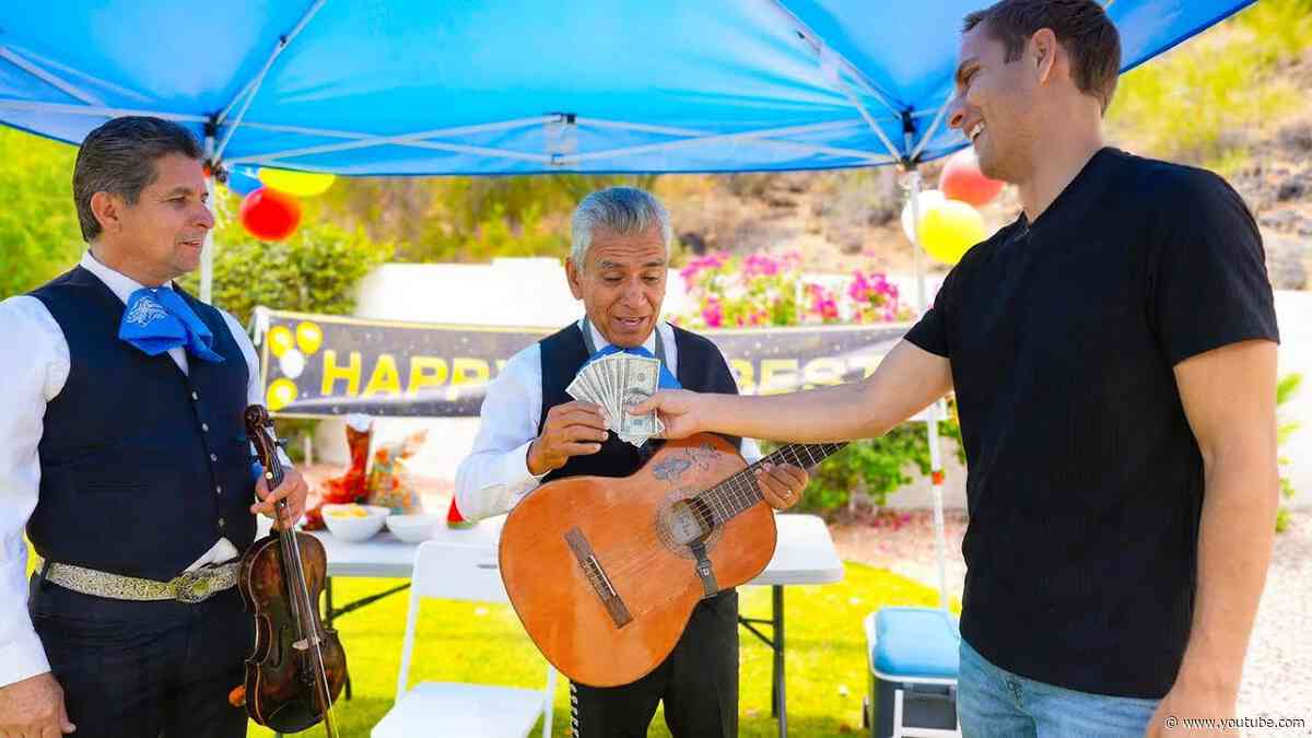 Hiring Mariachis For 1 Person, Then Tipping $1,000