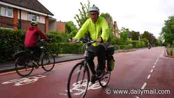 England's controversial first cycle street was used by only HALF the cyclists each day that the public were led to believe, FOI request shows