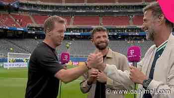 Jurgen Klopp gives on-air apology to Julian Nagelsmann after sparking speculation over Germany boss' future during World Cup punditry stint