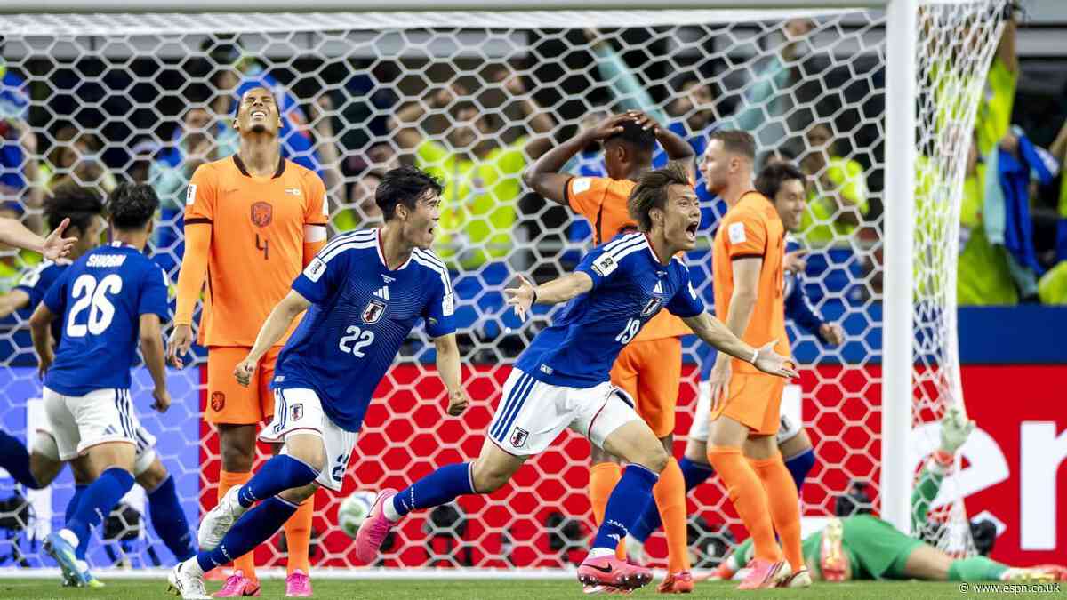 Japan justify dark horse credentials with dramatic...