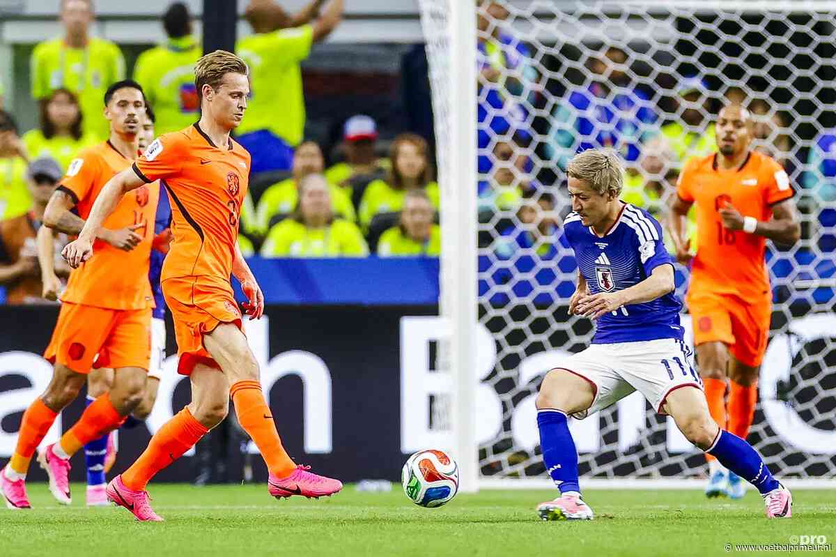 Valse start: Oranje weet niet te winnen van Japan door late gelijkmaker