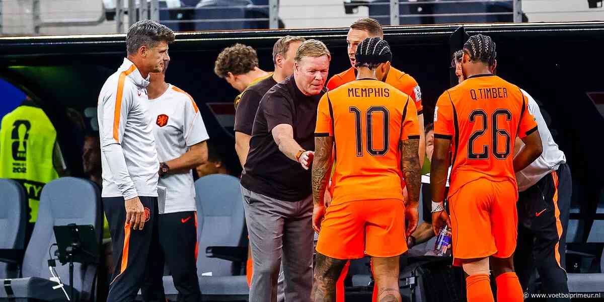 Koeman countert kritiek na Oranje-kater: 'We zien na het WK wel wie gelijk heeft'