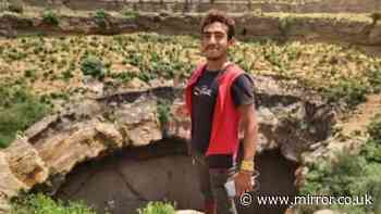 Horror as daredevil, 30, plunges 393ft to his death into volcanic crater