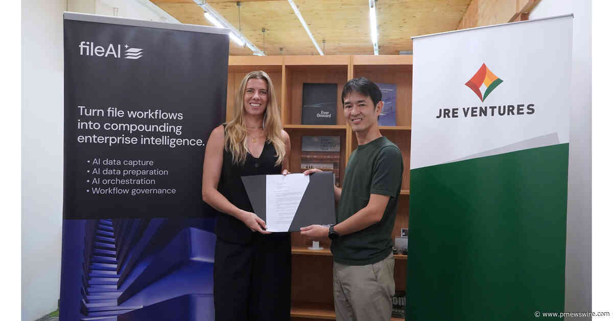 fileAI Expands into Japan with Strategic Partnership with JRE VENTURES