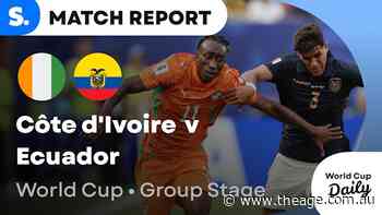Ecuador broken by 90th minute goal
