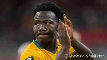 American football star eats his words after slamming the Socceroos' World Cup chances and mocking Nestory Irankunda