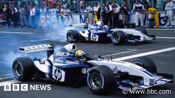 Williams F1 car back on the track after 23 years