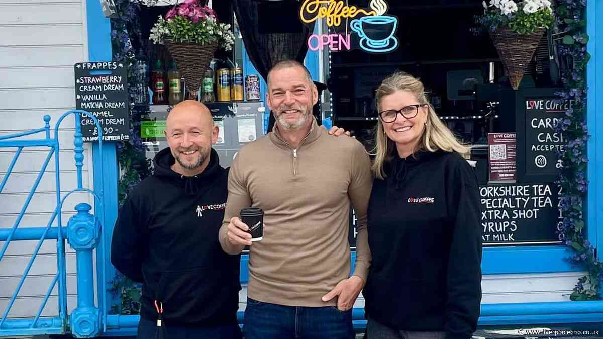 First Dates star Fred Sirieix made very unusual coffee order when he stopped at Merseyside café