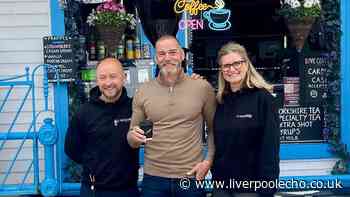 First Dates star Fred Sirieix made very unusual coffee order when he stopped at Merseyside café