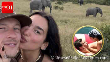 Newlyweds Dua Lipa and Callum Turner pack on the PDA in Italy